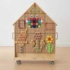 MASTERKIDZ Wooden STEM Board Freestanding XXL in the Shape of a House