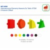 MASTERKIDZ Geometriniai Elementai 8 Spalvų