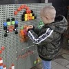MASTERKIDZ geometriniai lentos elementai 256 vnt