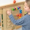 MASTERKIDZ medinė sieninė lenta spalvingos vikšrelės