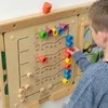 MASTERKIDZ medinė sieninė lenta spalvingos vikšrelės