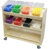 MASTERKIDZ Shelf on Wheels - 3 Shelves for STEM Board Accessories 800H x 800L