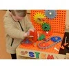 Medinis XXL dirbtuvių stalas su įrankiais MASTERKIDZ Montessori STEM