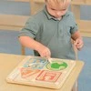 MASTERKIDZ medinis magnetinis labirintas – rašymui ir motorikai