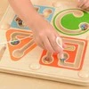 MASTERKIDZ medinis magnetinis labirintas – rašymui ir motorikai