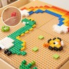 MASTERKIDZ medinis edukacinis stalas + STEM sienos priedai + 135 kaladėlės