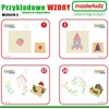 MASTERKIDZ Wooden Educational Table + STEM WALL ACCESSORIES + 563 Blocks