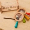 Masterkidz Medinė didinamųjų stiklų rinkinys su laikikliu