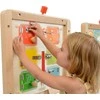 Masterkidz Medinė sieninė lenta Mokymasis skinti spynas - 6 seifai