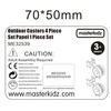 MASTERKIDZ Freestanding STEM Board Wheels 4 pcs.