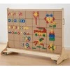 MASTERKIDZ Geometrinių Formų Rinkinys Kločiams STEM 260 vnt.