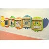 MASTERKIDZ Flex Wall Mounting System for 5 Educational Boards - Caterpillar