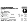 MASTERKIDZ Matematikos Mokymosi Rinkinys 82 el.
