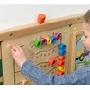 MASTERKIDZ medinė sieninė lenta spalvingos vikšrelės