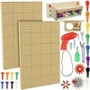 MASTERKIDZ STEM tvirtinimo plokštės 2 x 120 x 80 cm + XXL priedų rinkinys