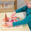 MASTERKIDZ Edukacinė lenta Montessori su šunimi - sveikos burnos higienos mokymas