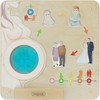 MASTERKIDZ Montessori Human Life Cycle Educational Board