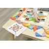 Masterkidz „MasterKid Mosaic“ galvosūkio mokymosi spalvos ir formos Tangram Montessori