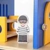 VIGA Medinė Policijos Nuovada su Automobiliu 3 Aukštai