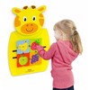 Viga Toys Medinė Sensoryinė Manipuliacinė Lentelė Žirafa su Dėlionėmis