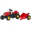 Rolly Toys 012121 Rolly Kid Tractor su priekaba Raudona Rolly Toys