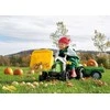 Rolly Toys rollyKid pedalinis traktorius su kaušu ir priekaba