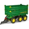 Rolly Toys rollyMulti Trailer „John Deere“ trijų ašių priekaba savivartė