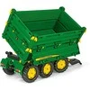 Rolly Toys rollyMulti Trailer „John Deere“ trijų ašių priekaba savivartė