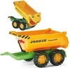 Rolly Toys Rolly žaislas „RollyTrailer“ traukinio trapperis pusiau vamzdis Joskinas
