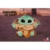 Mattel „Simba Disney“ talismano kūdikis Yoda Mandalorian Žvaigždžių karai 25cm pliušinis