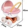 Vežimėlis lėlėms su stogeliu Smoby Baby Nurse