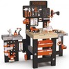 Black & Decker Smoby Profesinis žaidimų dirbtuvėlių rinkinys su įrankiais ir pjūklu