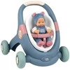 SMOBY Little Walker Pusher 3in1 vežimėlis vaikams + kūdikio lėlė