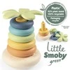 „Smoby Little Žalias“ didelė piramidė iš „Bioplastik Palma 6EL“ diskų.