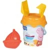 SMOBY vežimėlis su kibirėliu ir smėlio žaislais Peppa Pig