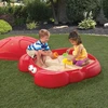 STEP2 Crab Closed Plastic Sandbox with Lid