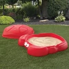 STEP2 Crab Closed Plastic Sandbox with Lid