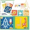 Tooky Toys Medinė magnetinė dėlionė vaikams TOOKY TOY
