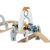 Tooky Toys TOOKY TOY medinė kosminė traukinuko trasa
