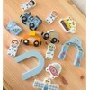 Tooky Toys TOOKY TOY medinė kosminė traukinuko trasa