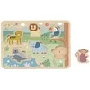 Tooky Toys TOOKY TOY medinė interaktyvi dėlionė Gyvūnėliai