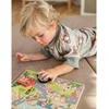 Tooky Toys Medinė TOOKY TOY dėlionė su transporto priemonėmis