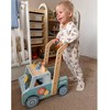 Tooky Toys Medinis TOOKY TOY stumdukas automobilis su STEM dirbtuve