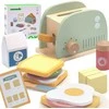 Tooky Toys TOOKY TOY Medinis skrudintuvas Pastelinis pusryčių rinkinys