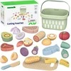 Tooky Toys TOOKY TOY medinis maisto daržovių ir vaisių rinkinys