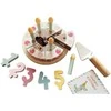 Tooky Toys Medinis gimtadienio tortas su žvakutėmis TOOKY TOY