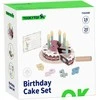 Tooky Toys Medinis gimtadienio tortas su žvakutėmis TOOKY TOY