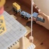 Tooky Toys TOOKY TOY medinis uosto kranas su transporto priemonėmis