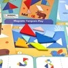 Tooky Toys Medinė dėlionė Tangram TOOKY TOY