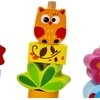 Tooky Toys Medinė balansinė dėlionė Gyvūnai TOOKY TOY